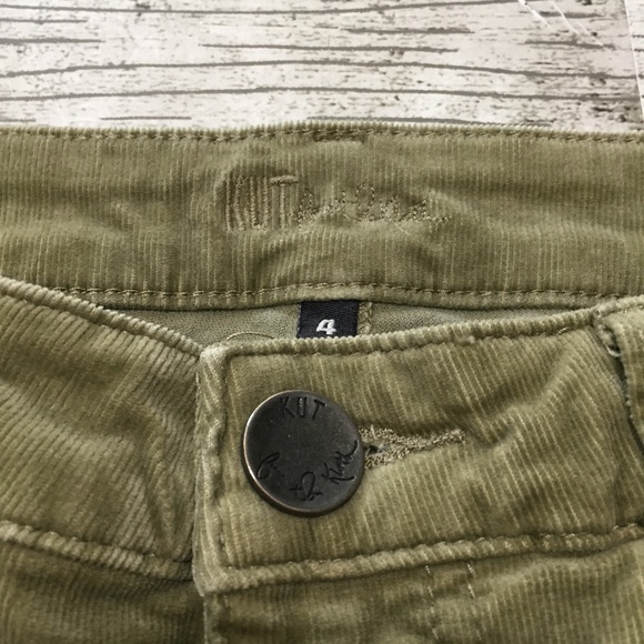 Kut From The Kloth Corduroy Pants Women’s 4 (Inseam 30) Beige Tan Stretch. - Picture 10 of 11